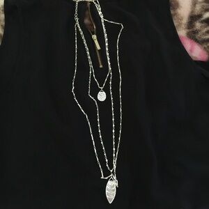 Stella and dot opal necklace